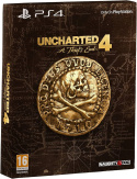 Uncharted 4 Kres Złodzieja Steelbook Playstation 4 PS4 Używana