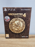 Uncharted 4 Kres Złodzieja Steelbook Playstation 4 PS4 Używana