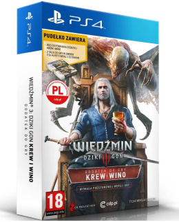 Wiedźmin 3 Karty do Gwinta Krew i Wino Playstation 4 PS4 Używane
