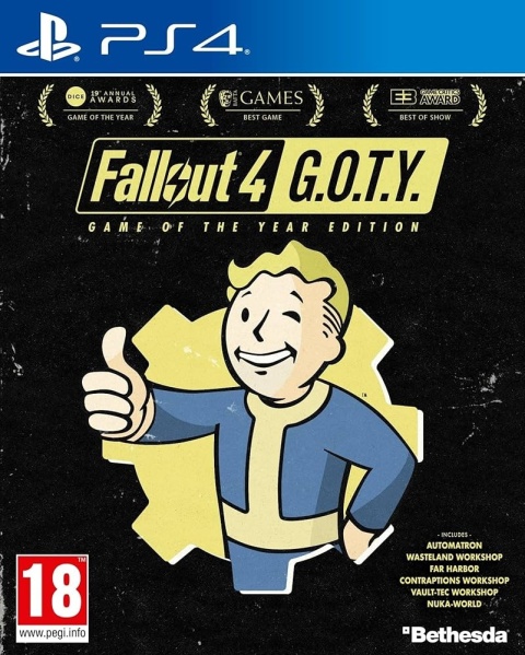 Gra Fallout 4 Game of the Year Edition Playstation 4 PS4 Używana Gra Fallout 4 Game of the Year Edition Playstation 4 PS4 Używana