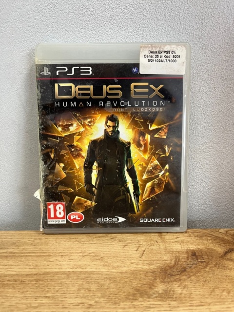 Gra Deus Ex: Bunt Ludzkości Playstation 3 PS3 Używana Gra Deus Ex: Bunt Ludzkości Playstation 3 PS3 Używana