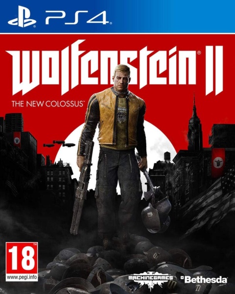 Gra Wolfenstein II: The New Colossus Playstation 4 PS4 Używana Gra Wolfenstein II: The New Colossus Playstation 4 PS4 Używana