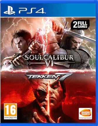 Soul Calibur VI + Tekken 7 Playstation 4 PS4 Używana Soul Calibur VI + Tekken 7 Playstation 4 PS4 Używana
