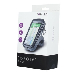 Forever uchwyt rowerowy BH-100 czarny wodoodporny XL