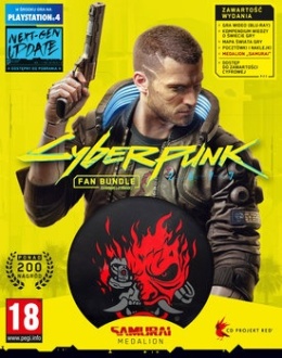 Gra Cyberpunk 2077 Fan Bundle Pack Playstation 4 PS4 Nowa
