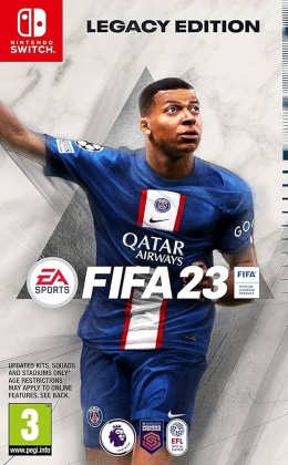 Gra Fifa 23 Legacy Edition Nintendo Switch Używana