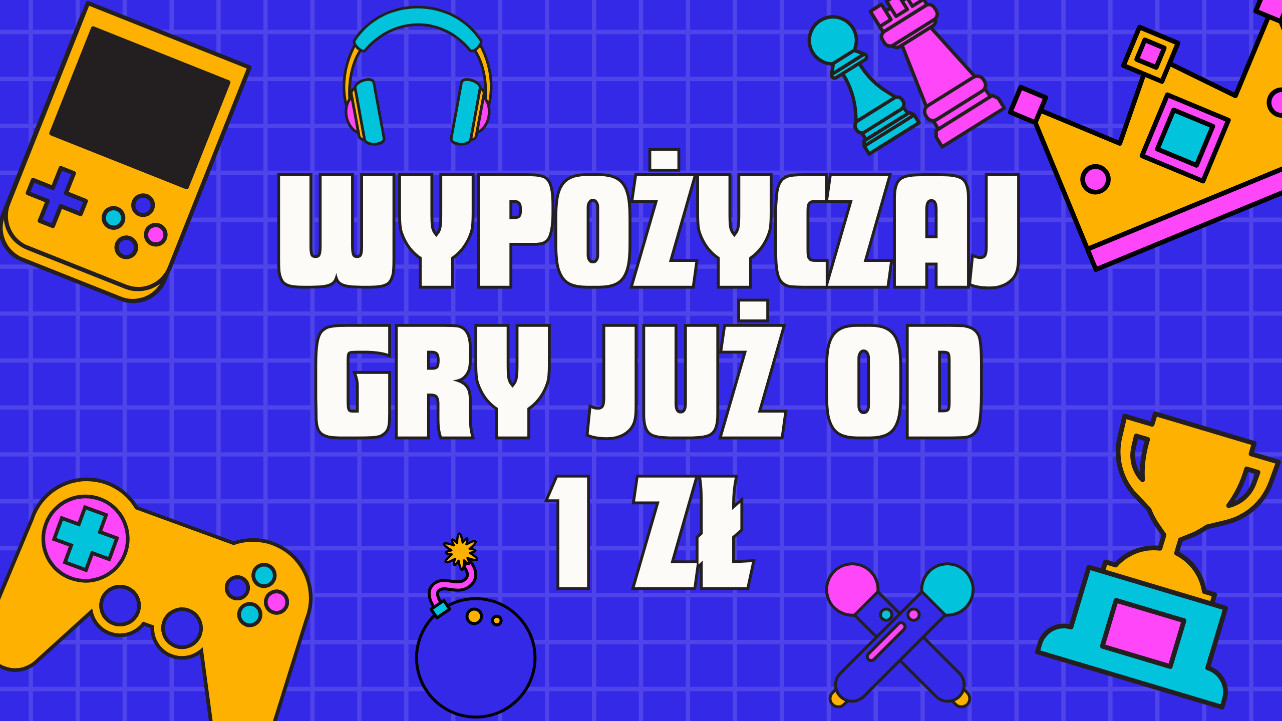 Wypożyczaj używane gry już od 1 zł!